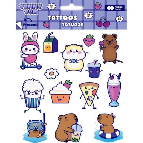 Happy Color Tatuaż zmywalny YUMMY YUM Happy Color (HA 4261 1520-KP03)