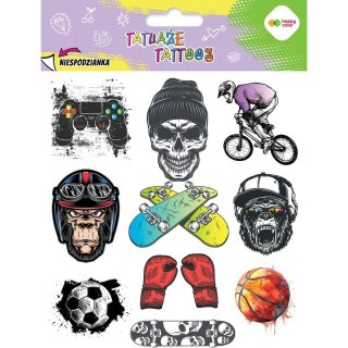 Happy Color Tatuaż zmywalny be cool Happy Color (HA 4261 1520-UR03)