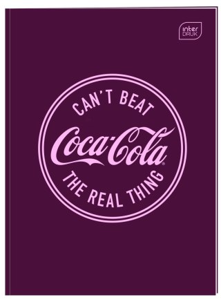 Interdruk Zeszyt tematyczny COCA COLA HYBRID A6 32k. 70g krata Interdruk (do słówek)