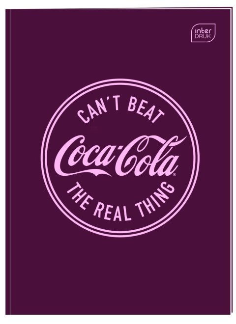 Interdruk Zeszyt tematyczny COCA COLA HYBRID A6 32k. 70g krata Interdruk (do słówek)