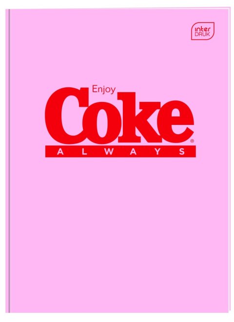 Interdruk Zeszyt tematyczny COCA COLA HYBRID A6 32k. 70g krata Interdruk (do słówek)