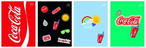 Interdruk Zeszyt tematyczny COCA COLA MAT+UV A6 32k. krata Interdruk (do słówek)