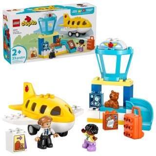 Lego Klocki konstrukcyjne Duplo Pierwszy raz na lotnisku Lego (10443)
