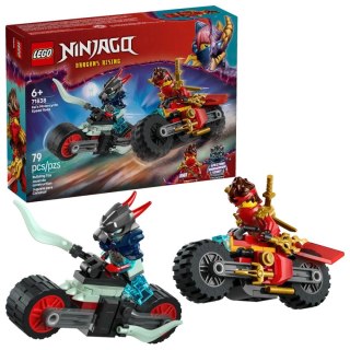 Lego Klocki konstrukcyjne Ninjago Wyścig motocyklowy Kaia Lego (71838)