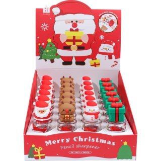 M&G Temperówka Xmass różne plastik M&G (TO KK-7437)