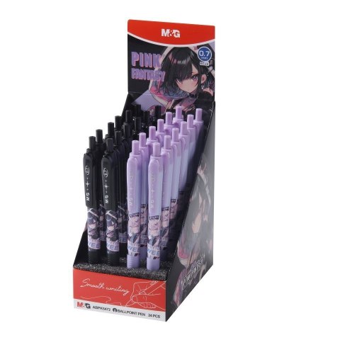 Mg Długopis Manga wkład niebieski 0,7mm Mg (MG ABPK5472)