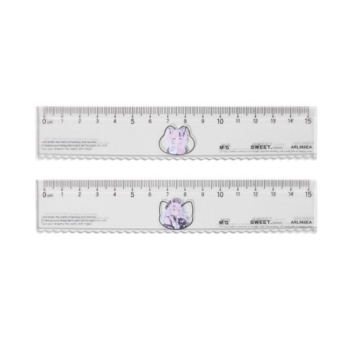 Mg Linijka plastikowa 15cm Mg (MG ARL960EA)