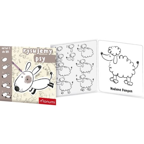 Monumi Kolorowanka Rysujemy Psy Monumi (M PB-000202)