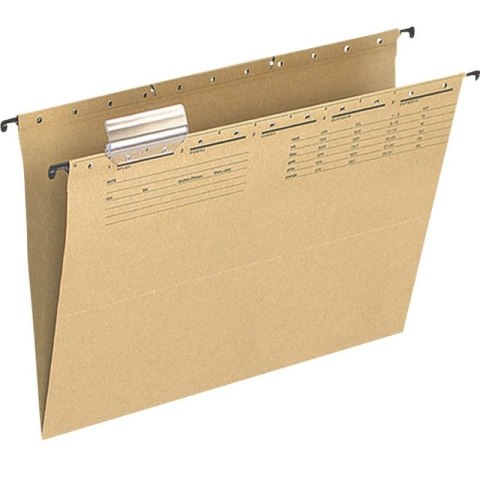 Q-Connect Teczka zawieszkowa A4 brązowy jasny karton 250g Q-Connect (KF00555)