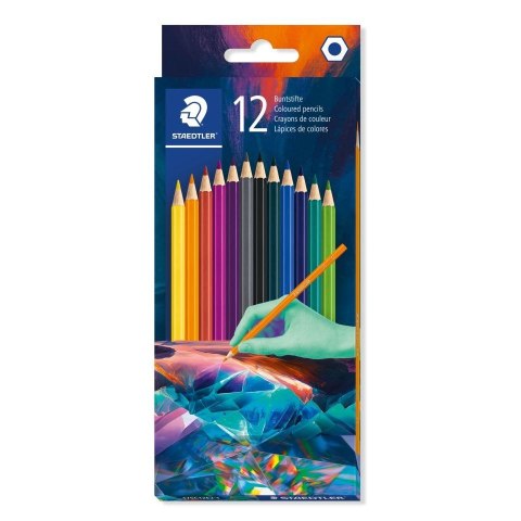 Staedtler Kredki ołówkowe Multiverse 12 kol. Staedtler (S 175 C12E2-1)