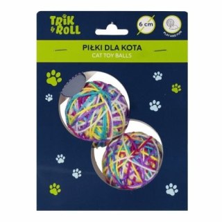 Trik Roll Gadżet Piłka dla kota 6cm 2szt Trik Roll (560724)