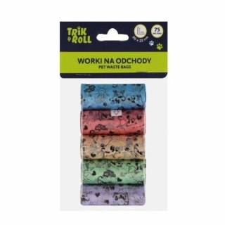 Trik Roll Gadżet Worki na odchody 75szt 4 rolki Trik Roll (560699)