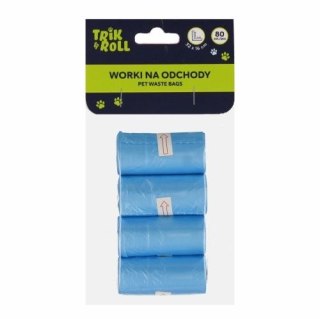 Trik Roll Gadżet Worki na odchody 80szt 4 rolki Trik Roll (560700)