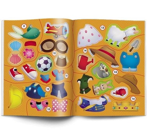 Ameet Książeczka edukacyjna Disney Maluch. Ubieranka. Kim jestem? Ameet (MUB 9201)