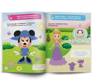 Ameet Książeczka edukacyjna Disney Maluch. Ubieranka. W co się ubrać? Ameet (MUB 9202)