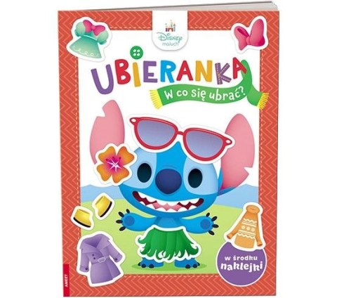 Ameet Książeczka edukacyjna Disney Maluch. Ubieranka. W co się ubrać? Ameet (MUB 9202)