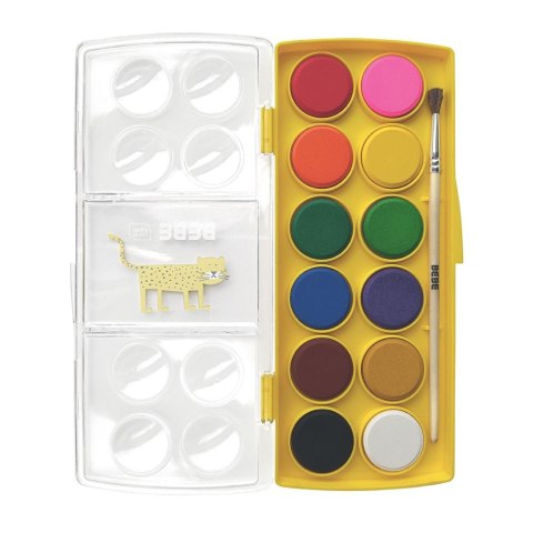 Bebe Farby akwarelowe BB KIDS 12 kolor. Bebe