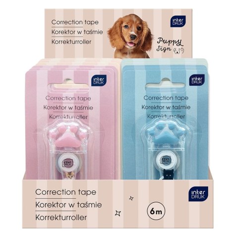 Bebe Korektor w taśmie (myszka) PUPPY SIGN6 [mm*m] Bebe (6 m)