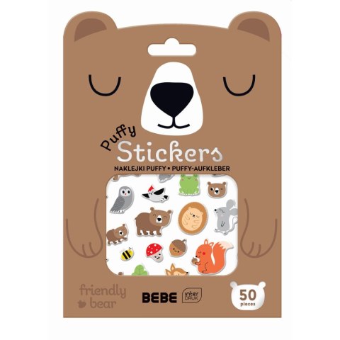 Bebe Naklejka (nalepka) BEBE FRIENDS 50 szt Bebe (puffy)