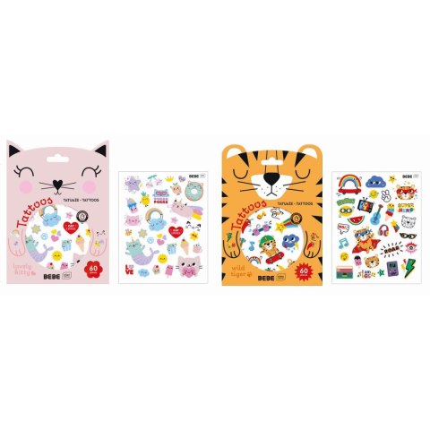 Bebe Tatuaż BEBE FRIENDS 50 szt Bebe