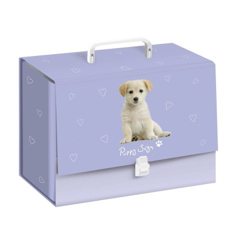 Bebe Teczka kartonowa Puppy Sign z rączką Bebe (C4/10)