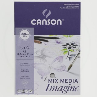 Canson Blok rysunkowy Mix Media A5 200g 50k Canson (200006009)
