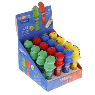 Colorino Kids Klej w sztyfcie Dinozaury 8g Colorino Kids (84781)