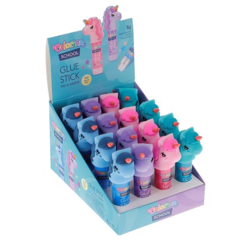 Colorino Kids Klej w sztyfcie Jednorożce 8g Colorino Kids (84750)
