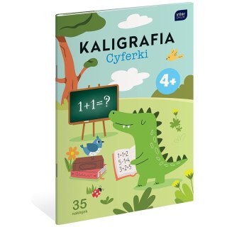 Interdruk Kolorowanka cyfry+zadania Interdruk