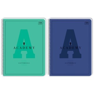 Interdruk Kołozeszyt (kołonotatnik) Academy Hybrid A5+ 80k. 90g linia Interdruk
