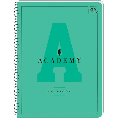 Interdruk Kołozeszyt (kołonotatnik) Academy Hybrid A5+ 80k. 90g linia Interdruk