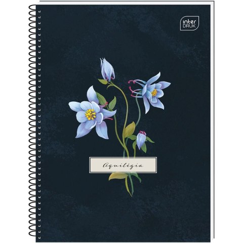 Interdruk Kołozeszyt (kołonotatnik) Hybrid Fiori A6 80k. 70g krata Interdruk