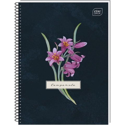 Interdruk Kołozeszyt (kołonotatnik) Hybrid Fiori A6 80k. 70g krata Interdruk