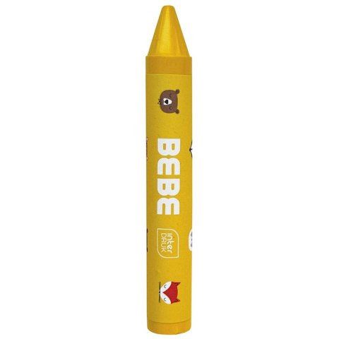 Interdruk Kredki świecowe BB KIDS pastel jumbo 8 kol. Interdruk (8 kol)