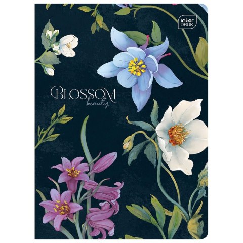 Interdruk Zeszyt A5 HYBRYD FIORI 60k. 70g linia Interdruk