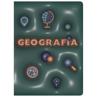 Interdruk Zeszyt tematyczny HYBRID GEOGRAFIA A5 60k. 70g krata Interdruk (+pigułka wiedzy)