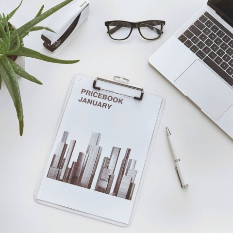 Leitz Deska z klipem (podkład do pisania) WOW A4 biała Leitz (39710001)