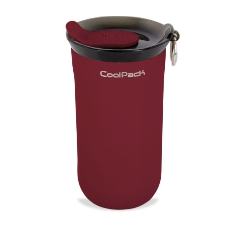 Patio Bidon Cool Pack KUBEK TERMICZNY TOM Burgundy 350ml Patio (Z29010)