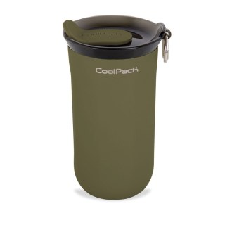 Patio Bidon Cool Pack KUBEK TERMICZNY TOM Olive green 350ml Patio (Z29012)