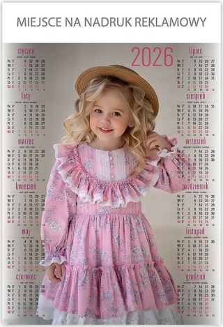 Telegraph Kalendarz ścienny DZIECKO plakatowy 670mm x 988mm Telegraph (17)