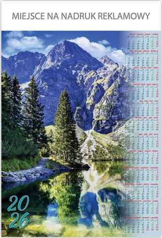 Telegraph Kalendarz ścienny KLIF plakatowy 670mm x 988mm Telegraph (03)