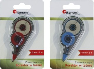 Titanum Korektor w taśmie (myszka) Economy 5x8 [mm*m] Titanum