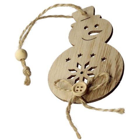 Titanum Ozdoba drewniana Craft-Fun Series zawieszka bałwanek Titanum (20HY0402-78)