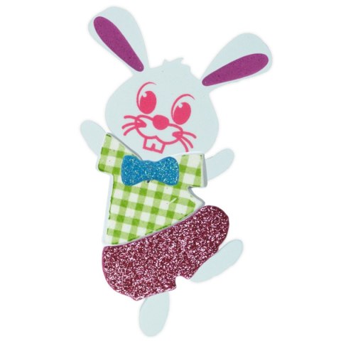 Titanum Ozdoba piankowa Craft-Fun Series Króliczki do ubrania 6 szt Titanum (E13)