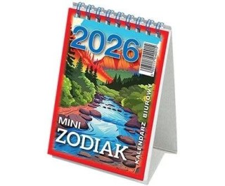 Wydawnictwo Telegraph Kalendarz biurkowy MINI ZODIAK stojący 85mm x 120mm Wydawnictwo Telegraph