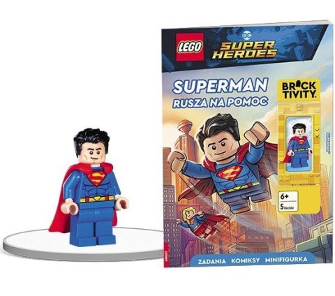 Ameet Książeczka edukacyjna LEGO® DC Super Heroes™. Superman rusza na pomoc Ameet (LNC 6462)