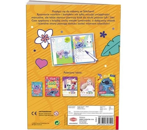 Ameet Książeczka edukacyjna Stitch. Rysujemy Szlaczki Ameet (KSS 9115)