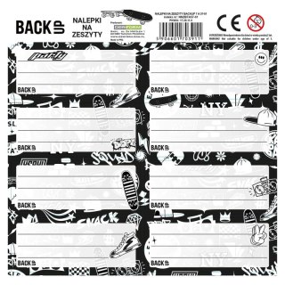 Derform Naklejka na zeszyt Backup 7 Derform (NNZB7A57)