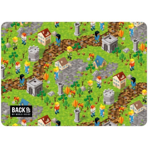 Derform Podkład na biurko Game mix PVC PCW Derform (PLAB7A61)