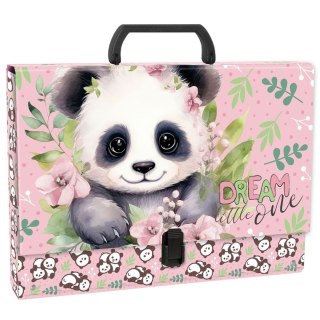 Derform Teczka z szerokim grzbietem na klips Panda A4 różne Derform (TTRPA10)